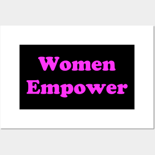 Women Empower Posters and Art